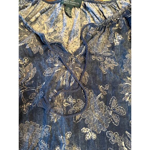 RALPH LAUREN LAUREN JEANS TOP size 2X - Picture 4 of 6